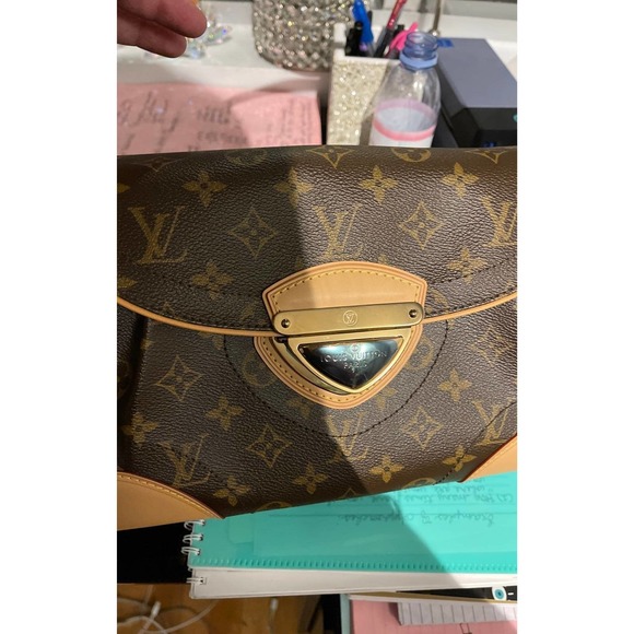 Authentic Louis Vuitton Monogram Canvas Beverly MM Shoulder Bag Ultra Rare NWT - Picture 7 of 11